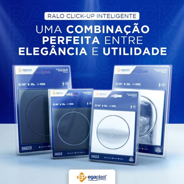 Apresentamos o revolucionário Ralo Click Up Inteligente da Egaplast! 

Sofisticação e funcionalidade unidos para criar uma solução eficiente contra insetos e mau cheiro. Com seu design elegante, ele vai além ao proporcionar uma experiência inteligente. 

Fabricado em aço inox 201, possui vedante de silicone e base interna em metal, garantindo durabilidade e resistência. 

Seu eixo interno em latão assegura um bloqueio eficaz. Além disso, a facilidade de limpeza e manutenção tornam sua vida mais prática. 

Disponível nos modelos quadrados e redondos, e também nas sofisticadas versões cromada e black. 

Eleve o patamar do seu espaço com o Ralo Click Up Inteligente da Egaplast!

Egaplast, entra na sua casa e não sai!

 #Hidráulica #inovacao #egaplast #hidráulica #construcão #inovação
